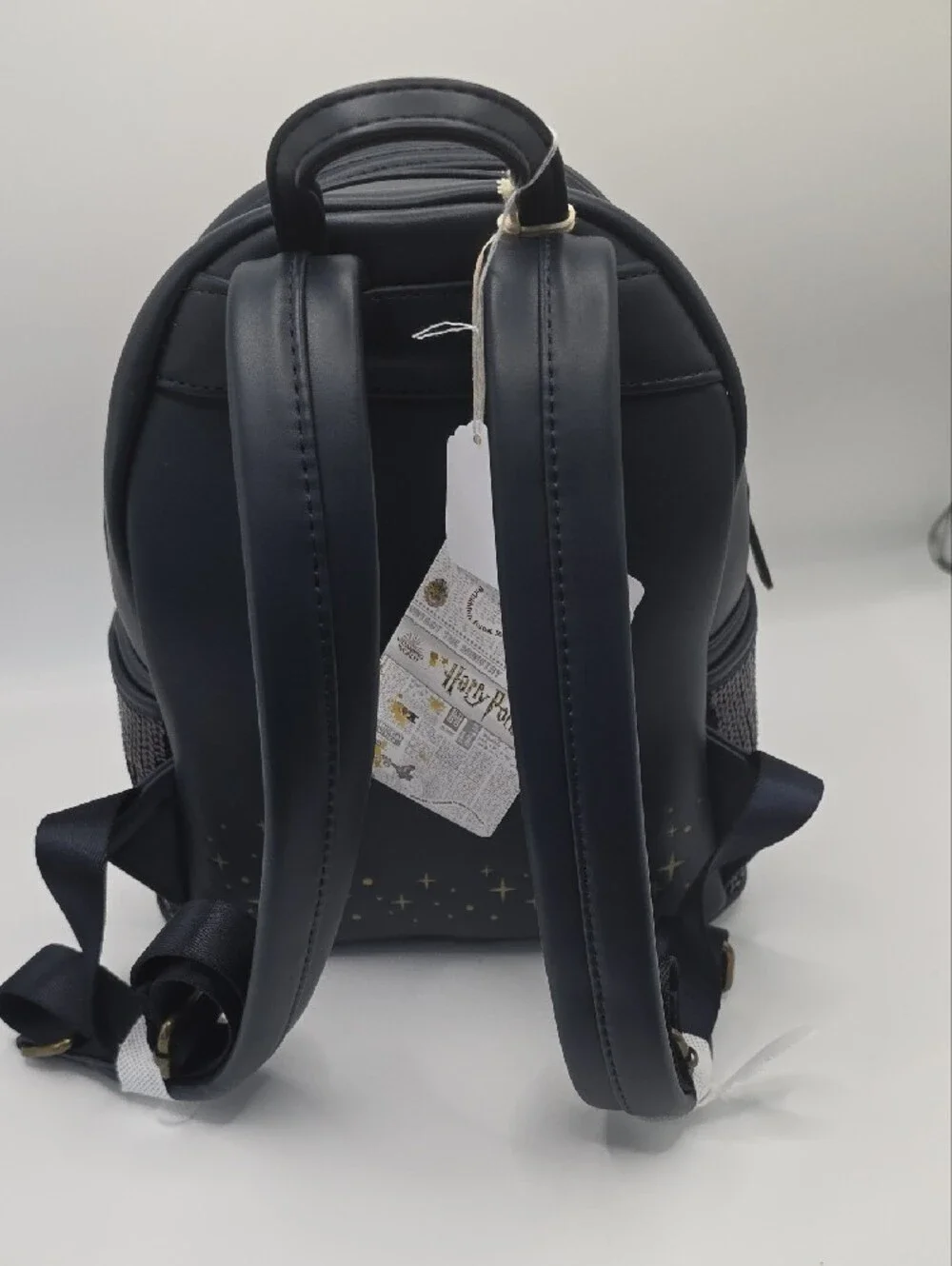 Loungefly Black Sequin Mini Backpack-Harry Potter Diagon  Alley